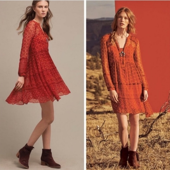 Anthropologie Dresses & Skirts - ANTHRO' MAEVE Canna Swing Dress